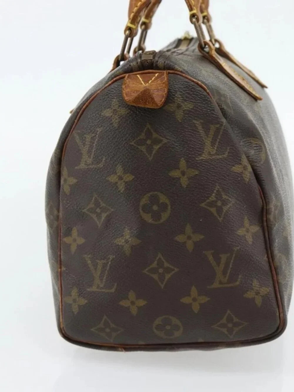 LOUIS VUITTON Monogram Speedy 25 Hand Bag M41528 LV Auth 180770